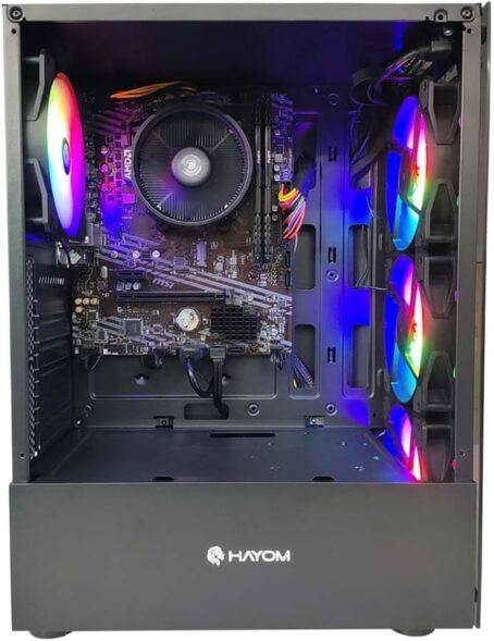 PC GAMER RYZEN 5 5600G, 16GB DDR4 3200MHZ, SSD M.2 NVME 500GB, VEGA 7, FONTE 500W - Image 5