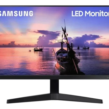 Monitor Gamer 24” T350 Fhd Azul Escuro Acinzentado Samsung 100v/240v