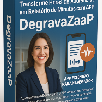 Transforme Horas de Audiência em Relatório de Minutos Com: o APP DegravaZaaP!